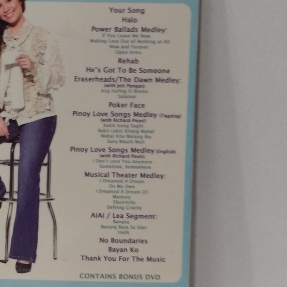 Lea Salonga Your Songs CD and DVD, Philippines - Picture 4 of 8